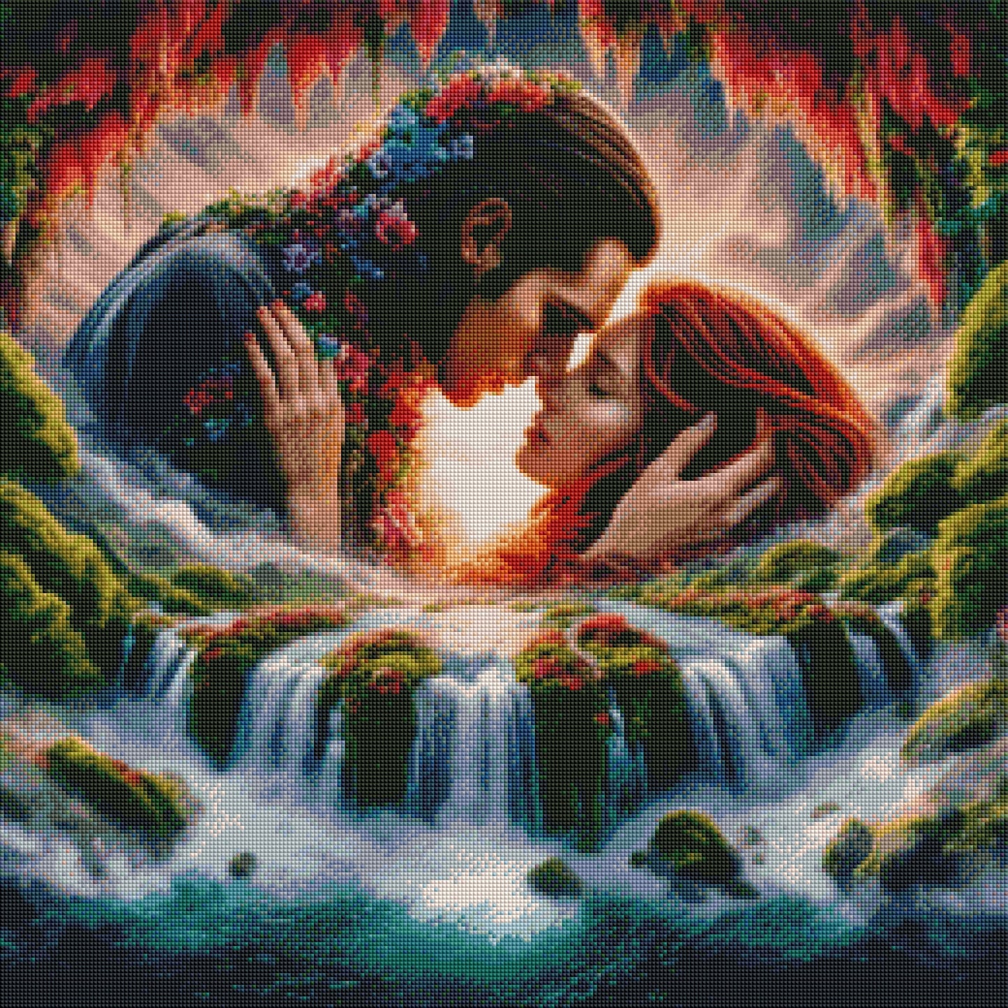 Where Love Falls Eternal by Taza Creations