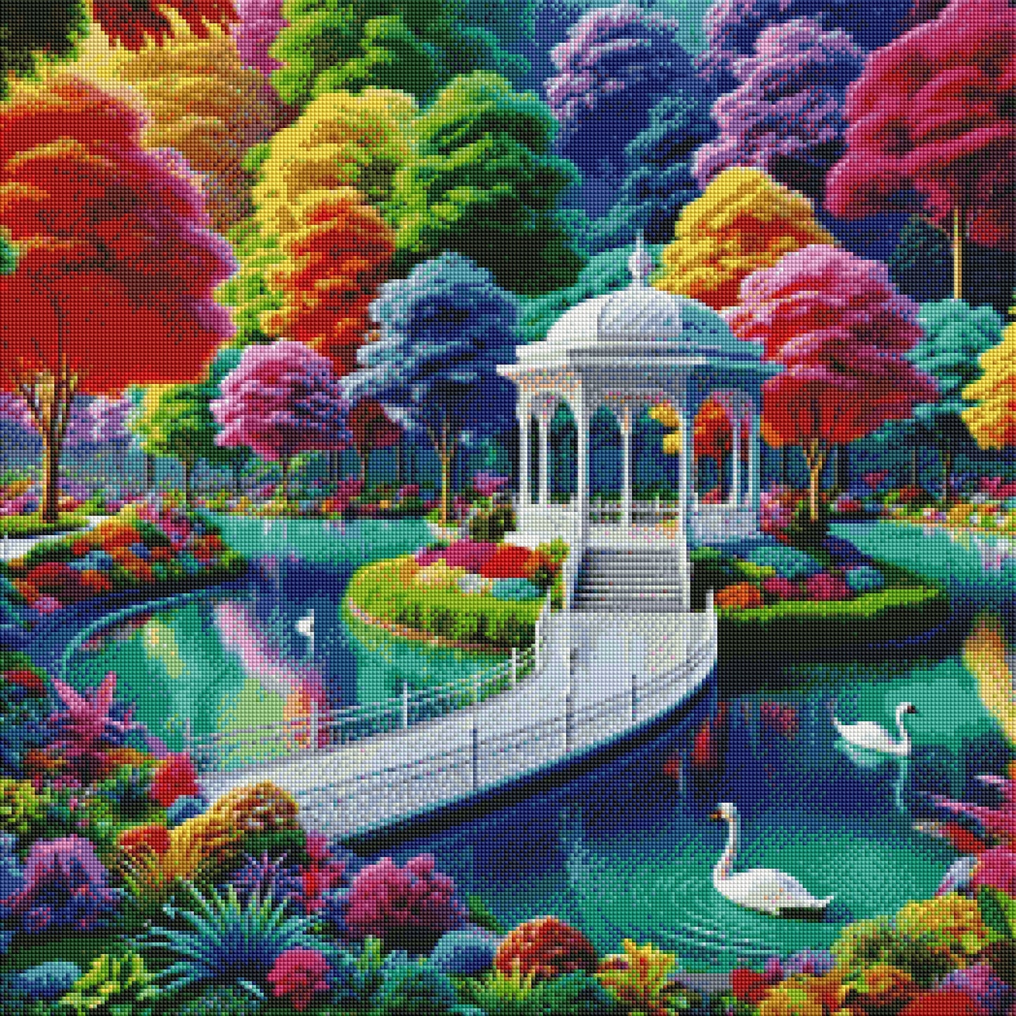The Garden Of Evercolor by M.E. Divine Arts