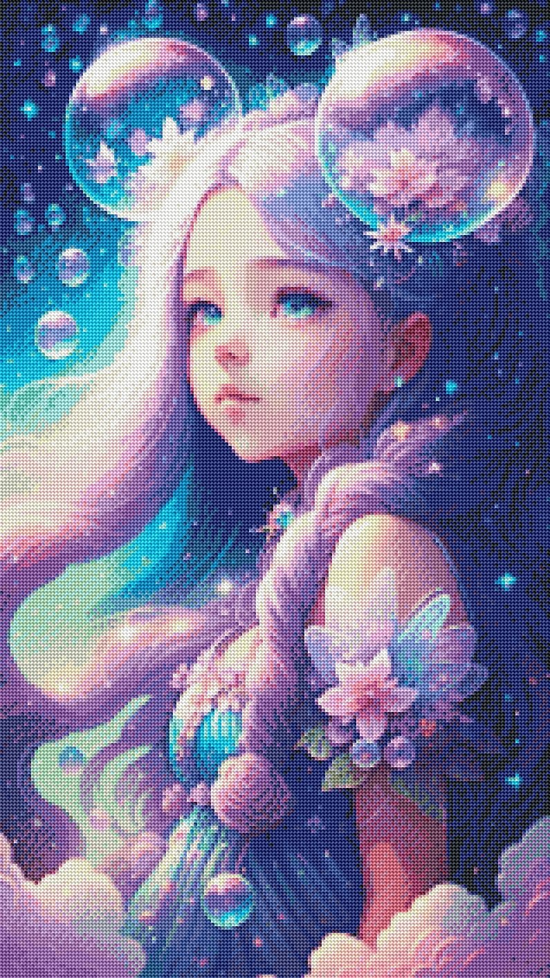 Lavender Bubbles By Jennifer Opie
