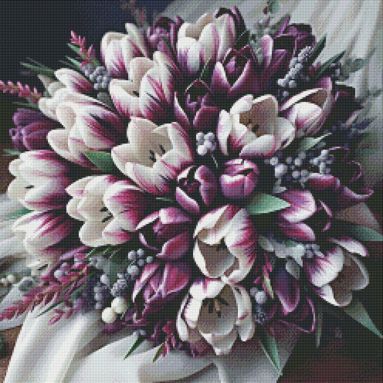 Wedding Tulips by M.E. Divine Arts
