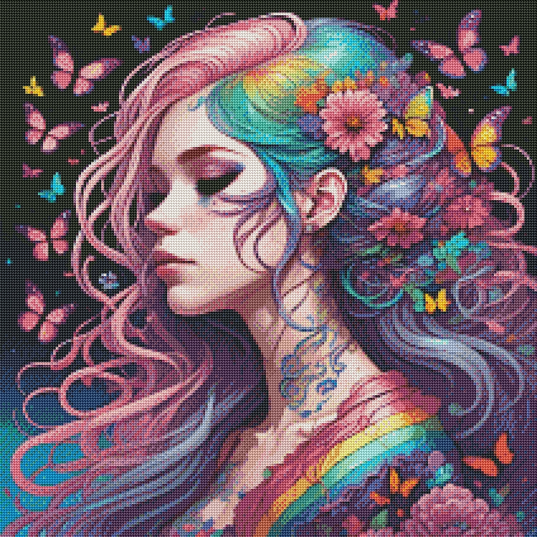 Rainbow Daisy by Jennifer Opie