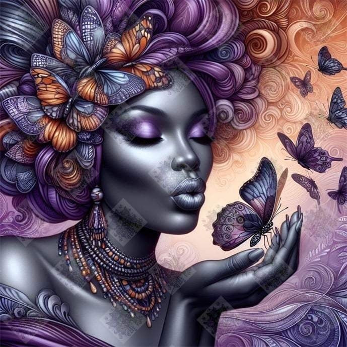 Whisper To The Butterfly by M.E. Divine Arts
