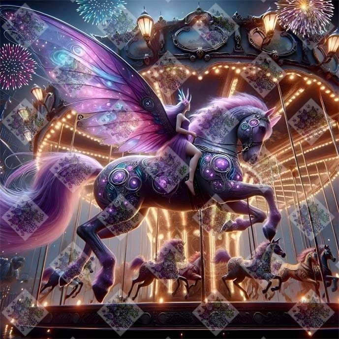 Magic Carousel by Cindy Emery