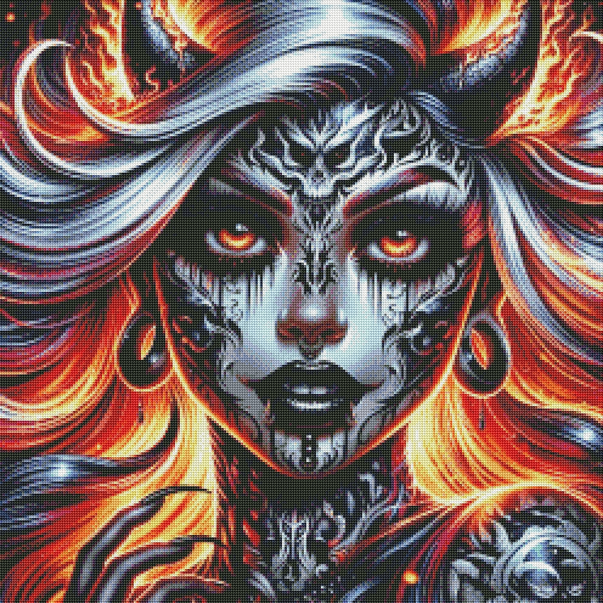 Exotic Lady Flames by Taza Creations
