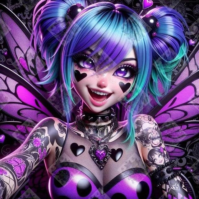 Amethyst Love Fairy by Taza Creations