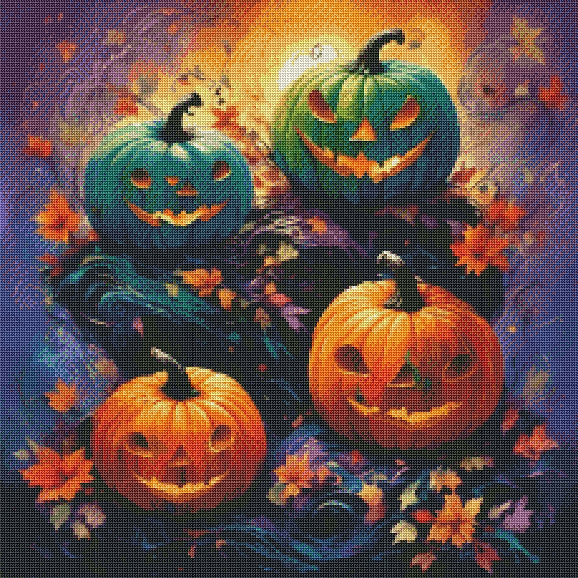Spooky Pumpkins by Cindy Emery (Last Chance! Retiring Beauties On Sale Now)