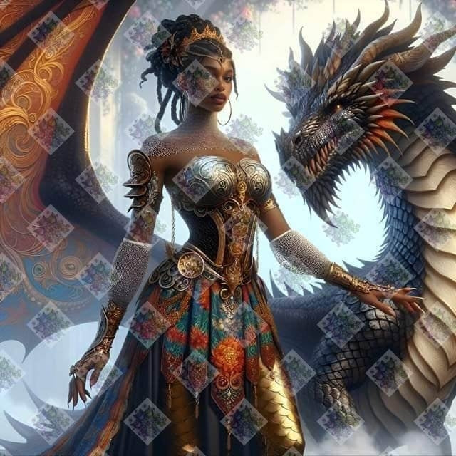 A Princess and Her Dragon by Cindy Emery