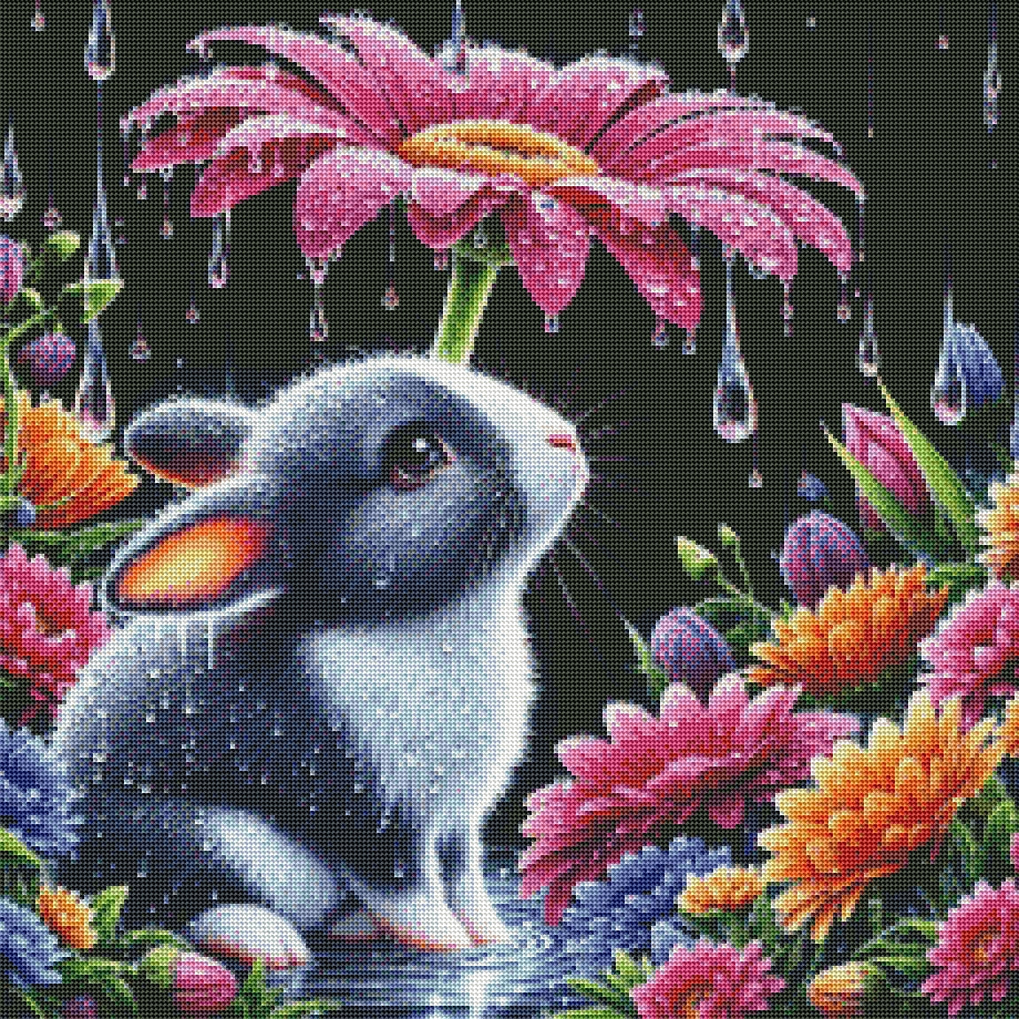 Caught In The Rain by M.E. Divine Arts