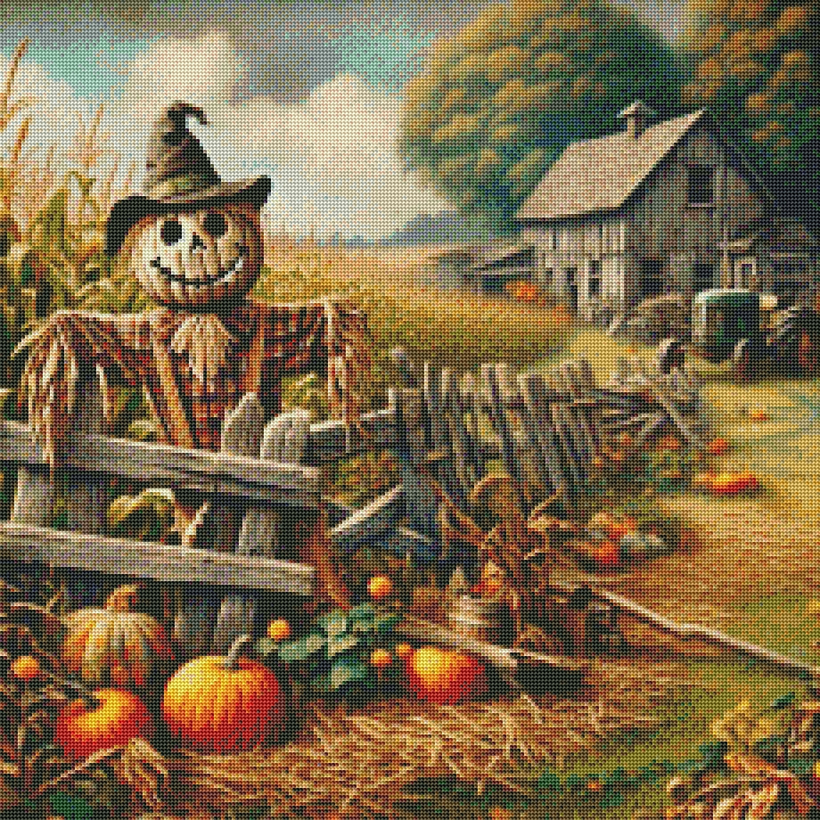 Fall Scarecrow by Theresa Raymer