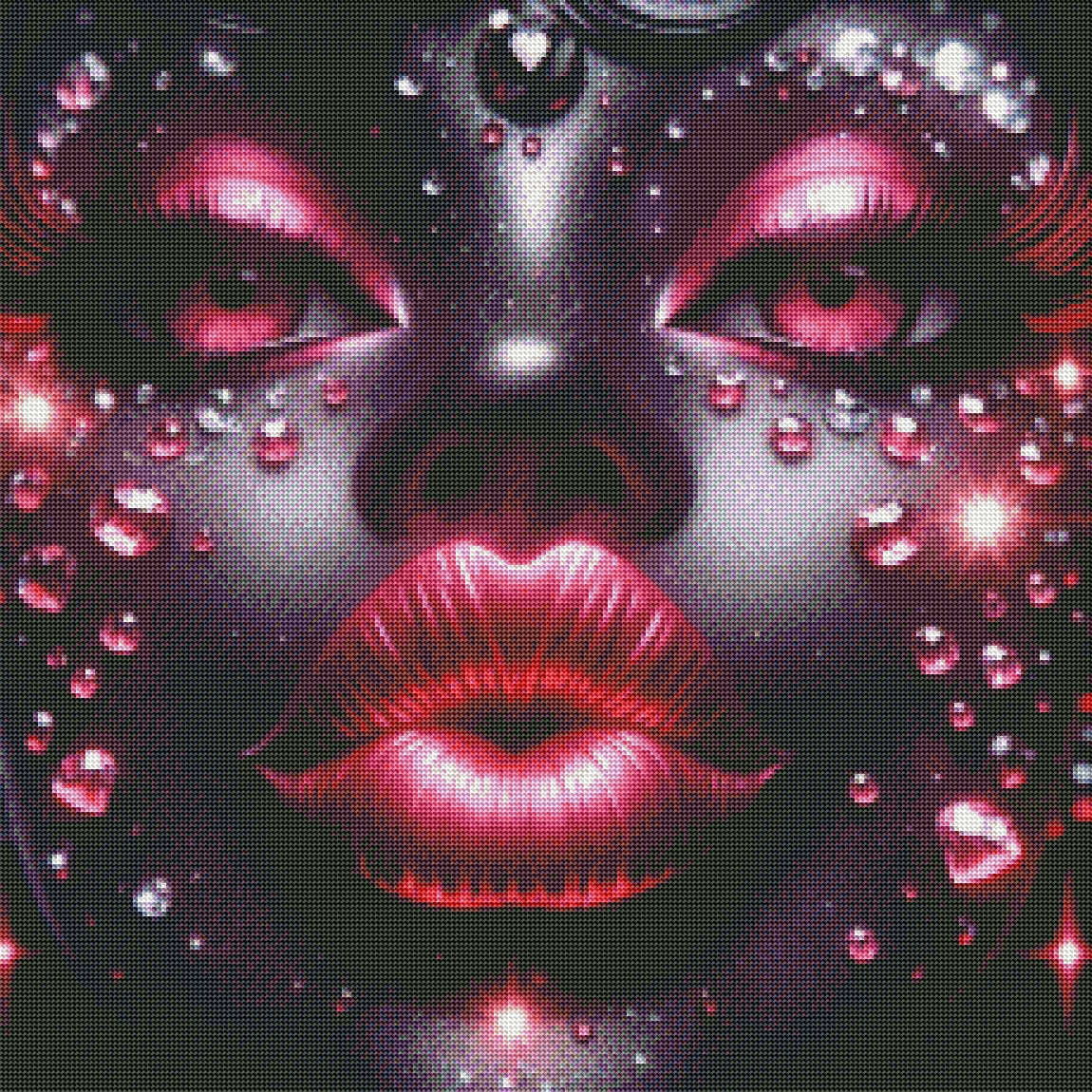 Pink Bejeweled by Taza Creations