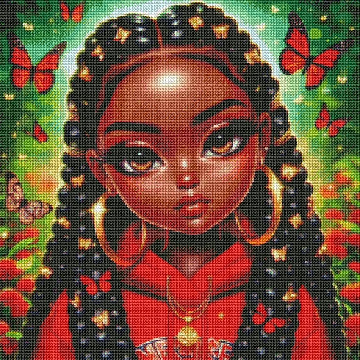 Pretty Brown Eyes by Stellar Designz