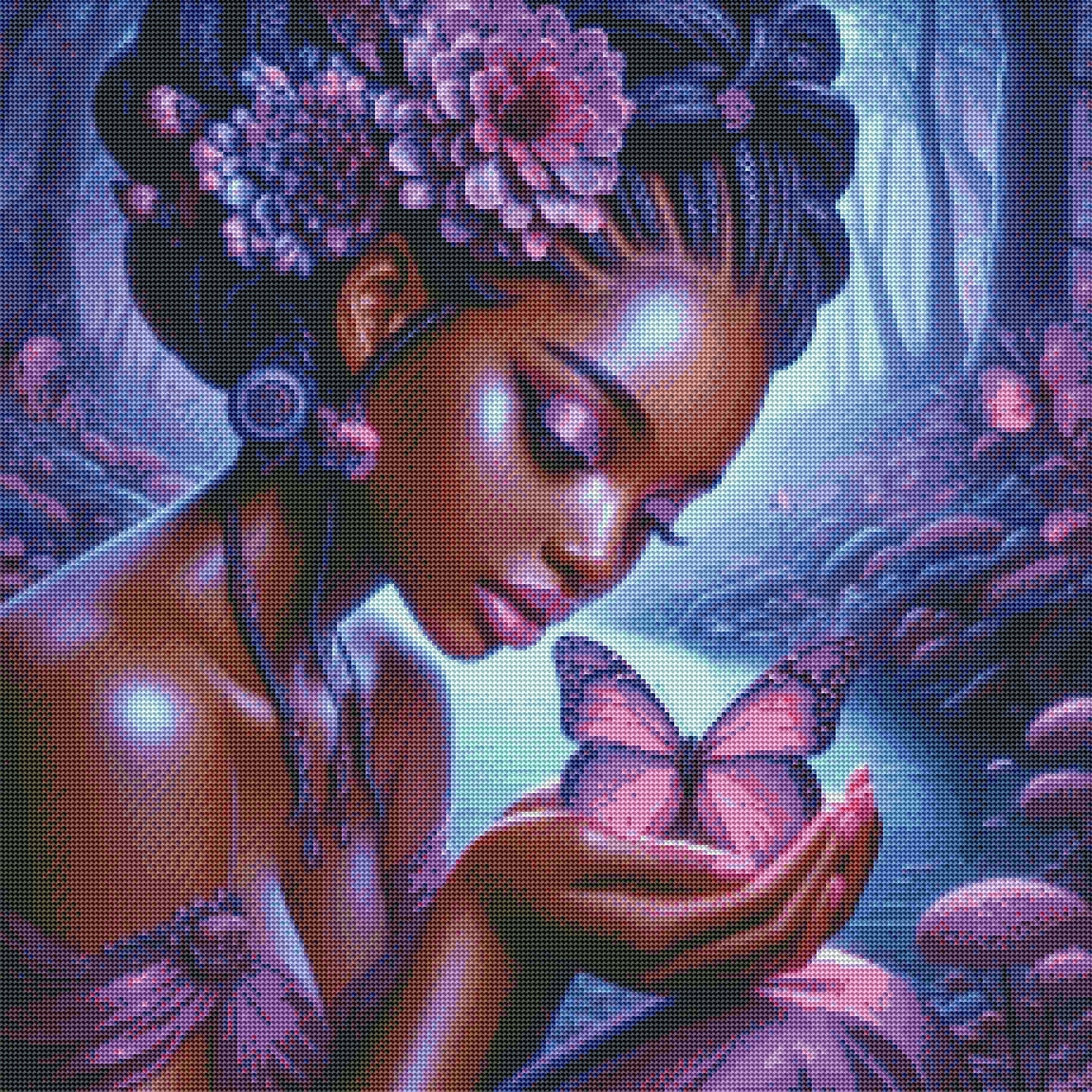 Purple Paradise by M.E. Divine Arts