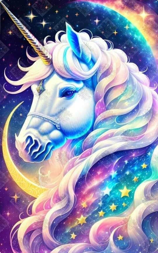 Starlight Unicorn by Jennifer Opie