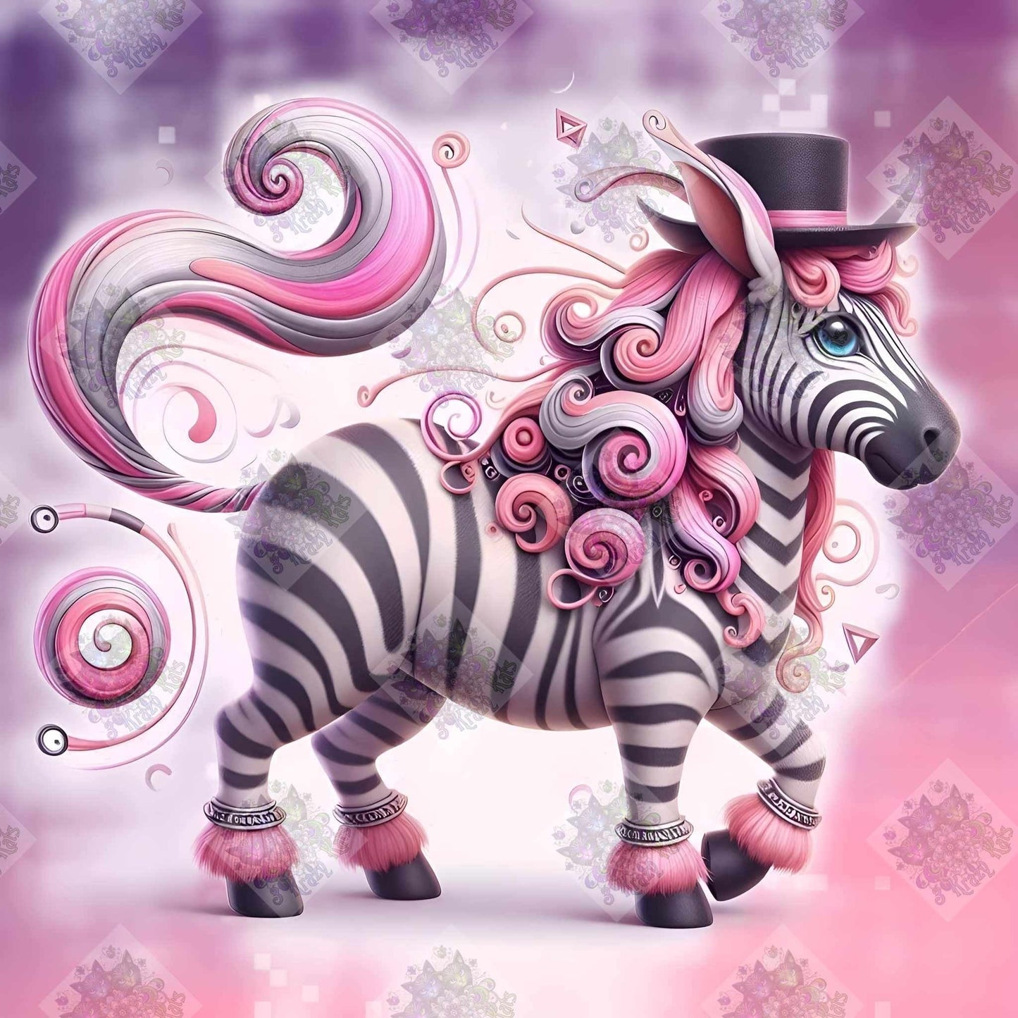My Zebra Loves Pink by Cindy Emery