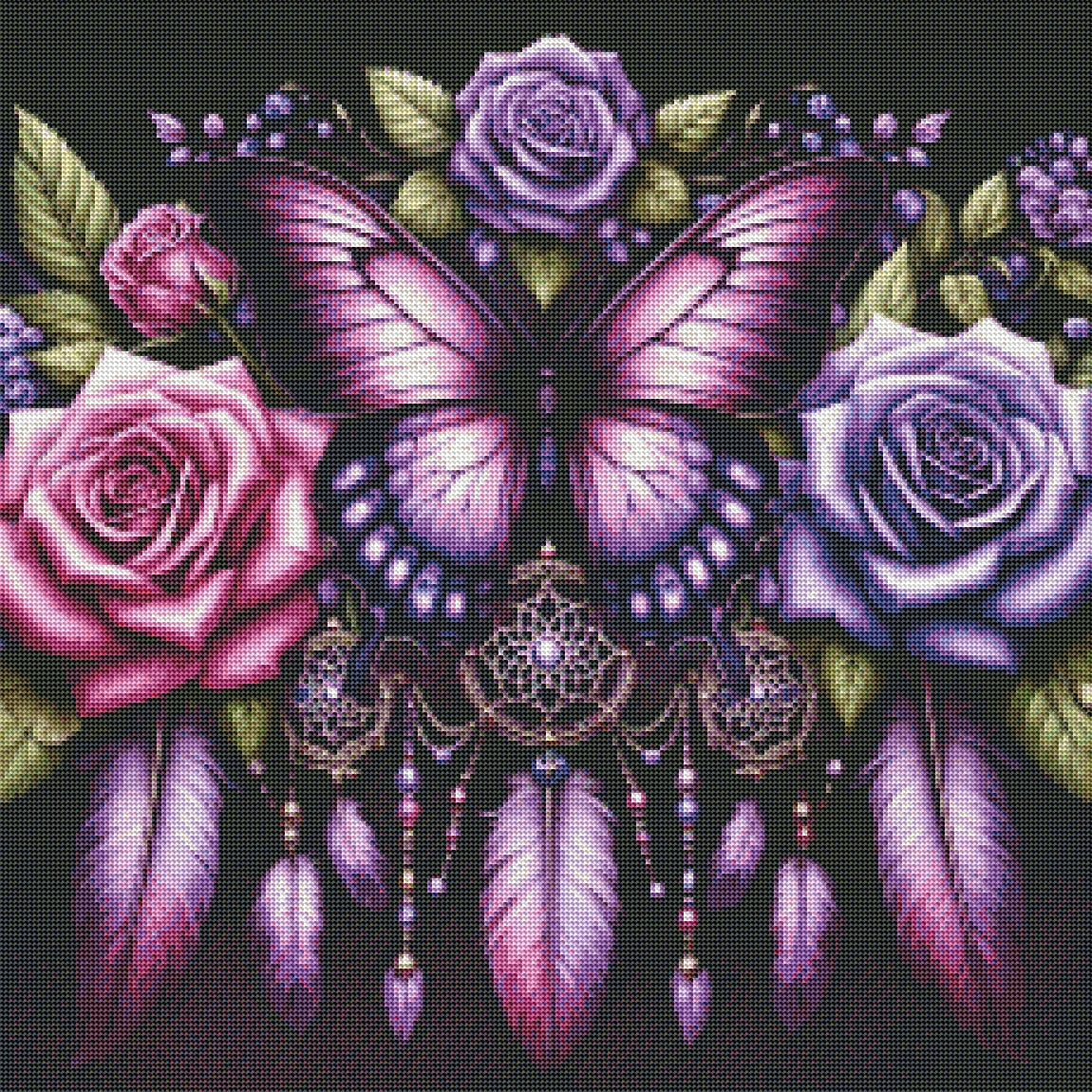 Butterfly DreamCatcher by Theresa Raymer