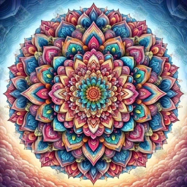 Circular Mandala by D.A.W.G.G