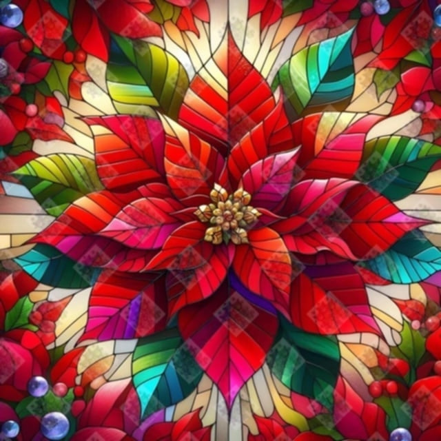 First Holiday Flower by M.E. Divine Arts