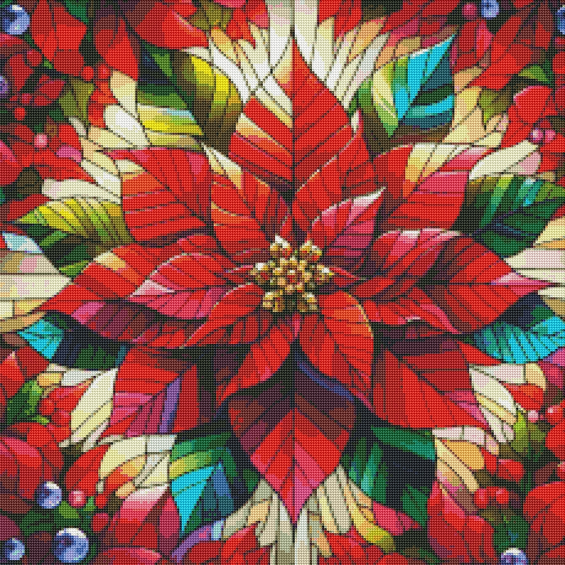 First Holiday Flower by M.E. Divine Arts
