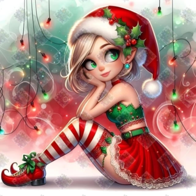 Holiday Elf by Cindy Emery