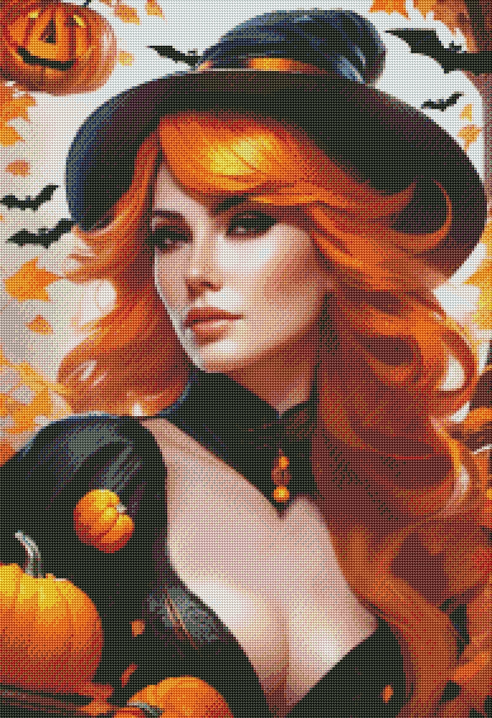 Pumpkin Patch Witch by Cindy Emery (Last Chance! Retiring Beauties On Sale Now)