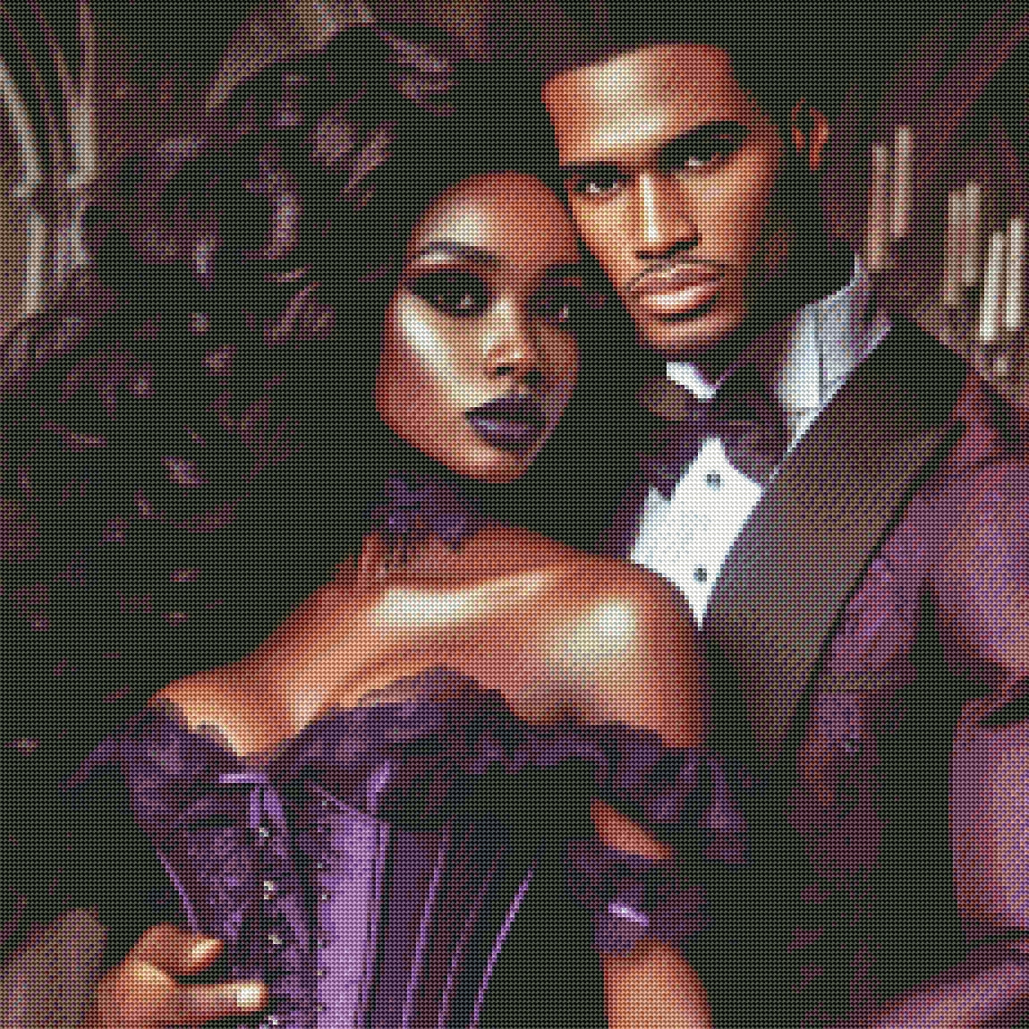The Distinguished Couple by M.E. Divine Arts