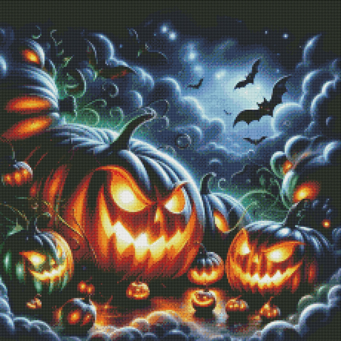 Spooky Pumpkin Patch by Stellar Designz (Last Chance! Retiring Beauties On Sale Now)