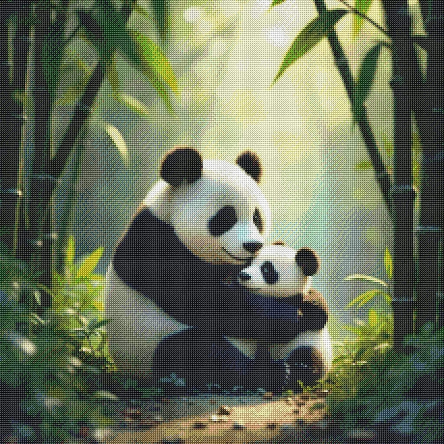 Nurturing Panda by Cindy Emery