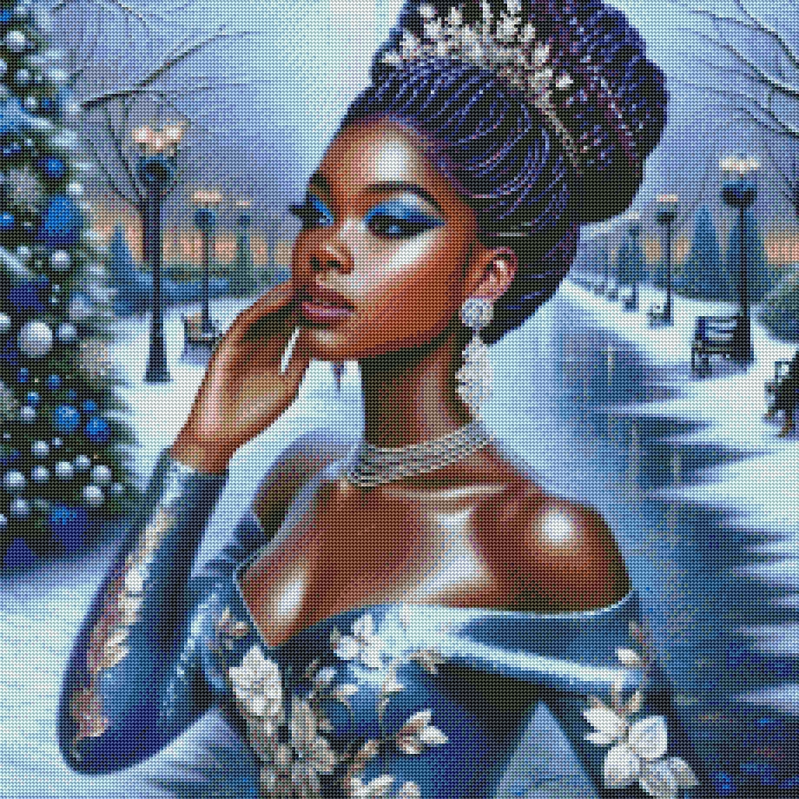 Ice Blue Princess by Cindy Emery