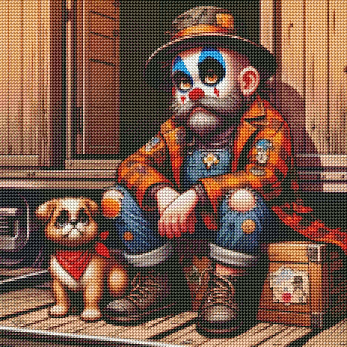 The Railroad Car Hobo by M.E. Divine Arts