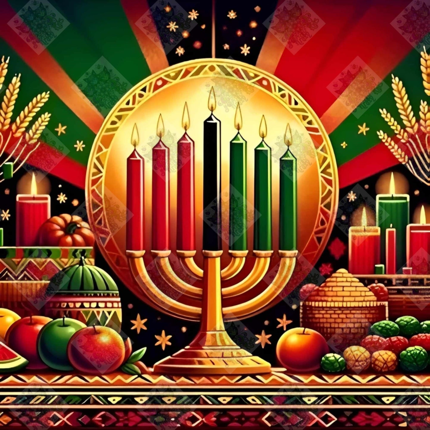 The Spirit Of Kwanzaa by Cindy Emery