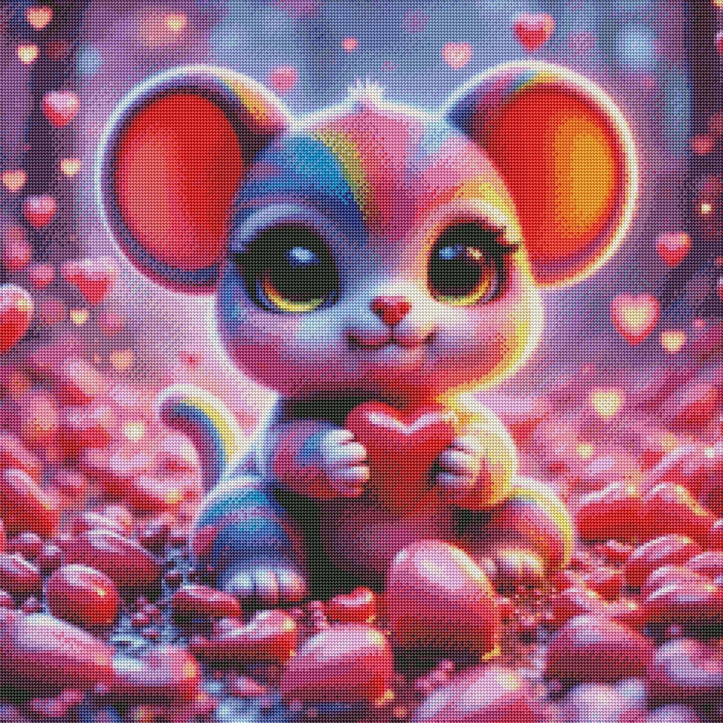 Rainbow Sherbet Love by Taza Creations