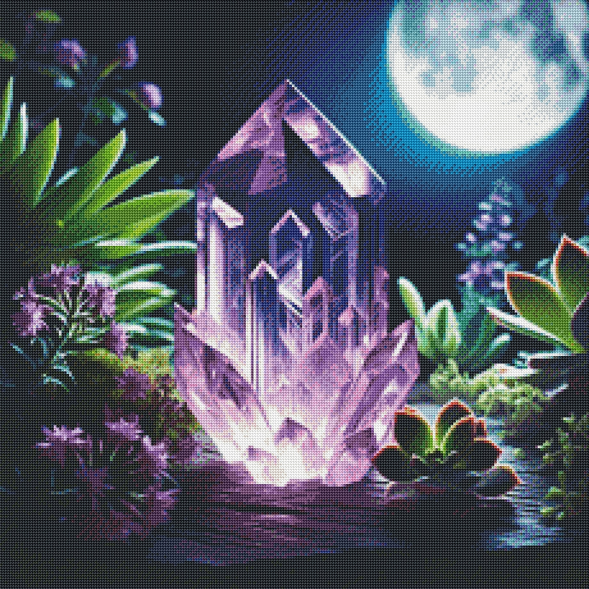 Amethyst Crystal by Turtle Designz