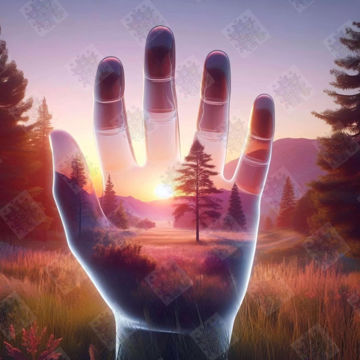 Disappearing Hand by Stellar Designz (Last Chance! Retiring Beauties On Sale Now)