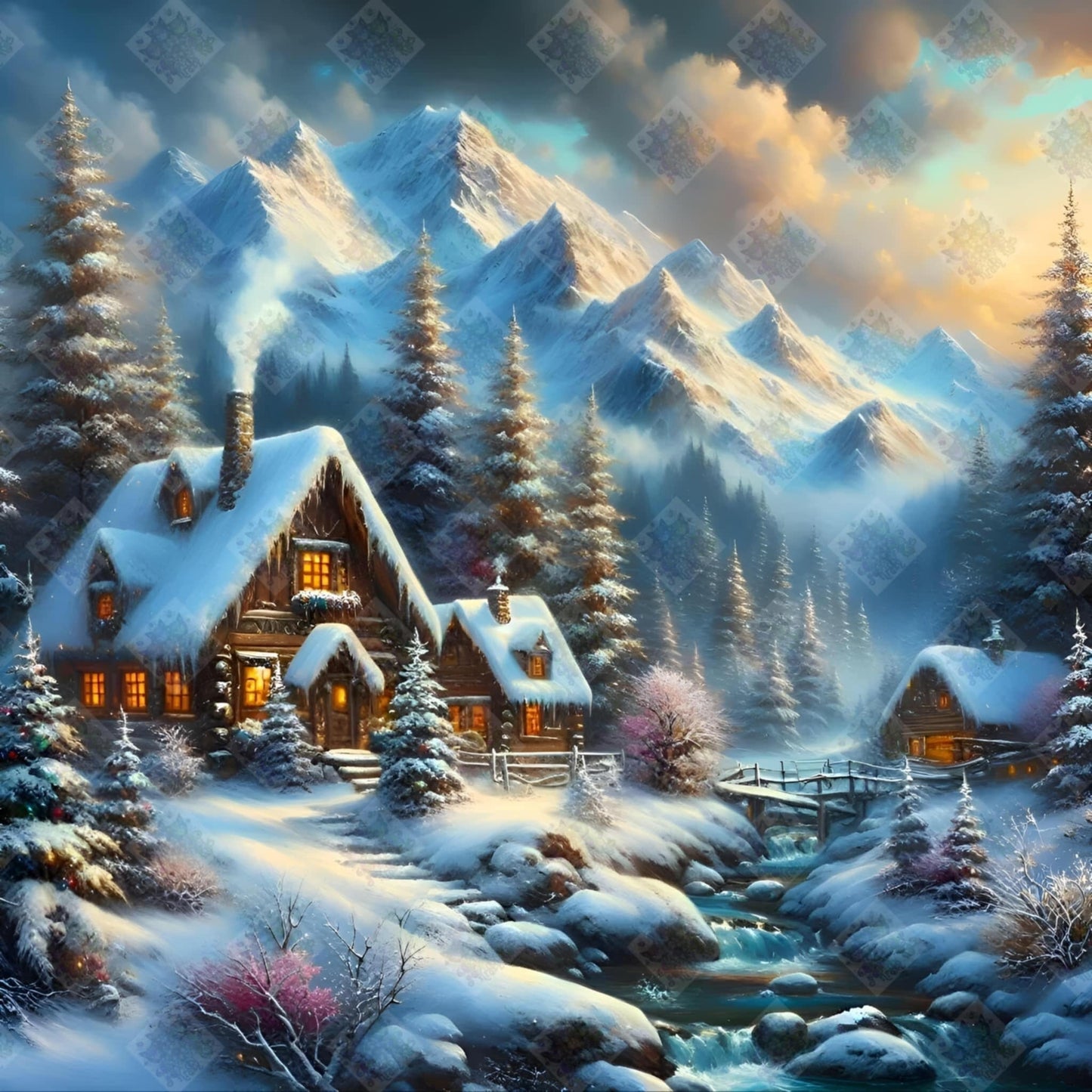 Winter Retreat by Cindy Emery