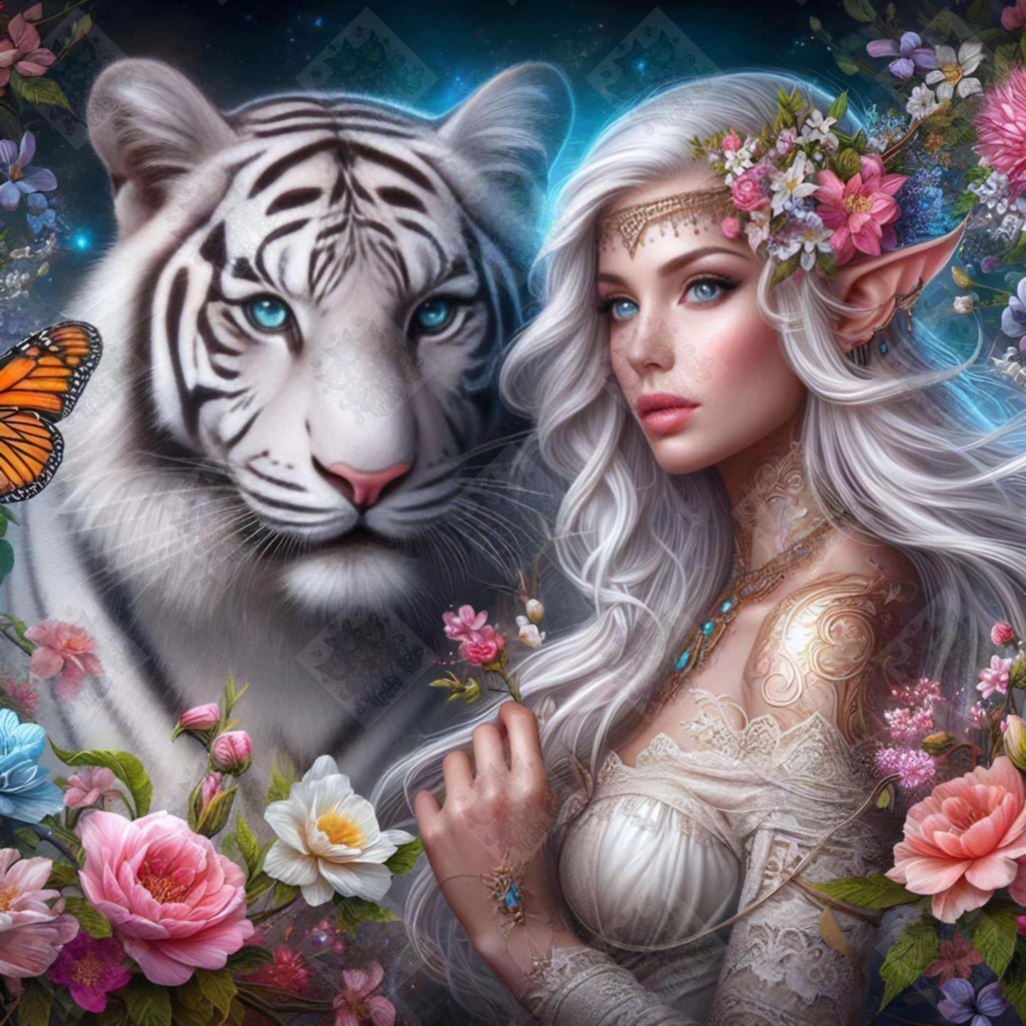 Thalassa and Whisper by Theresa Raymer