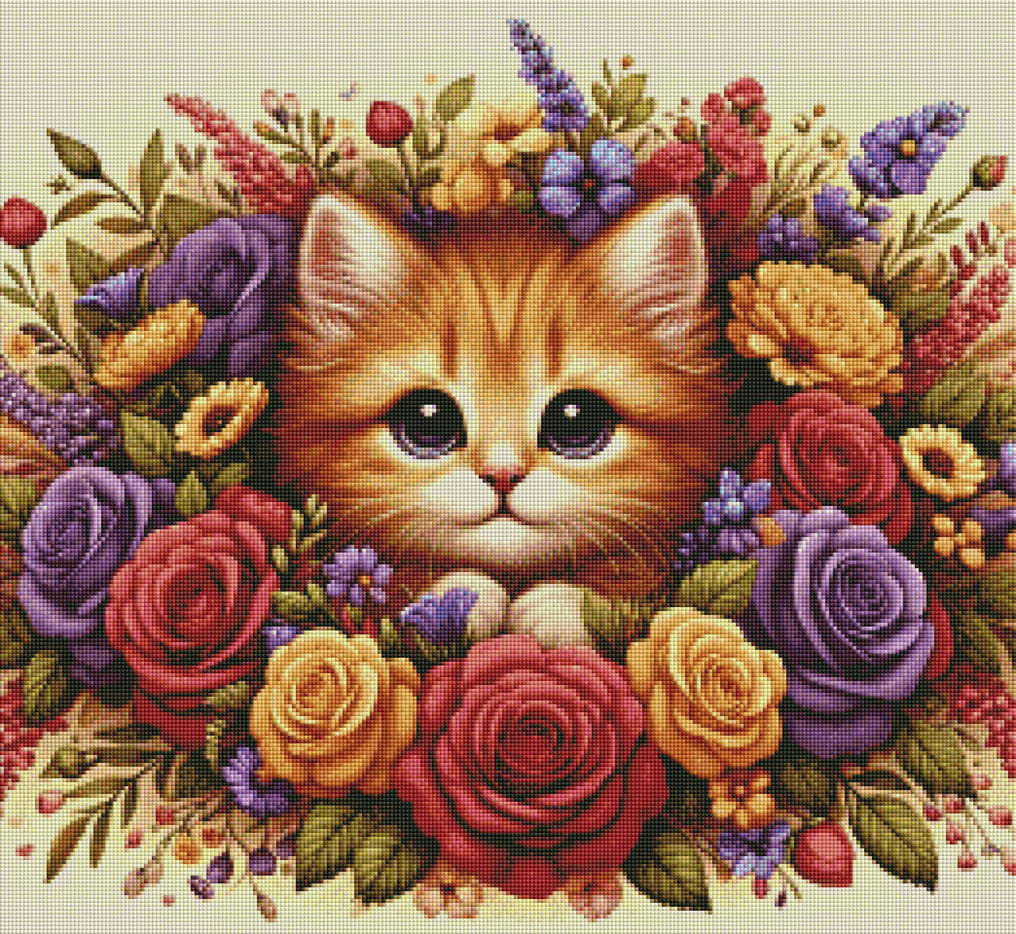 Petals & Purrs by Theresa Raymer