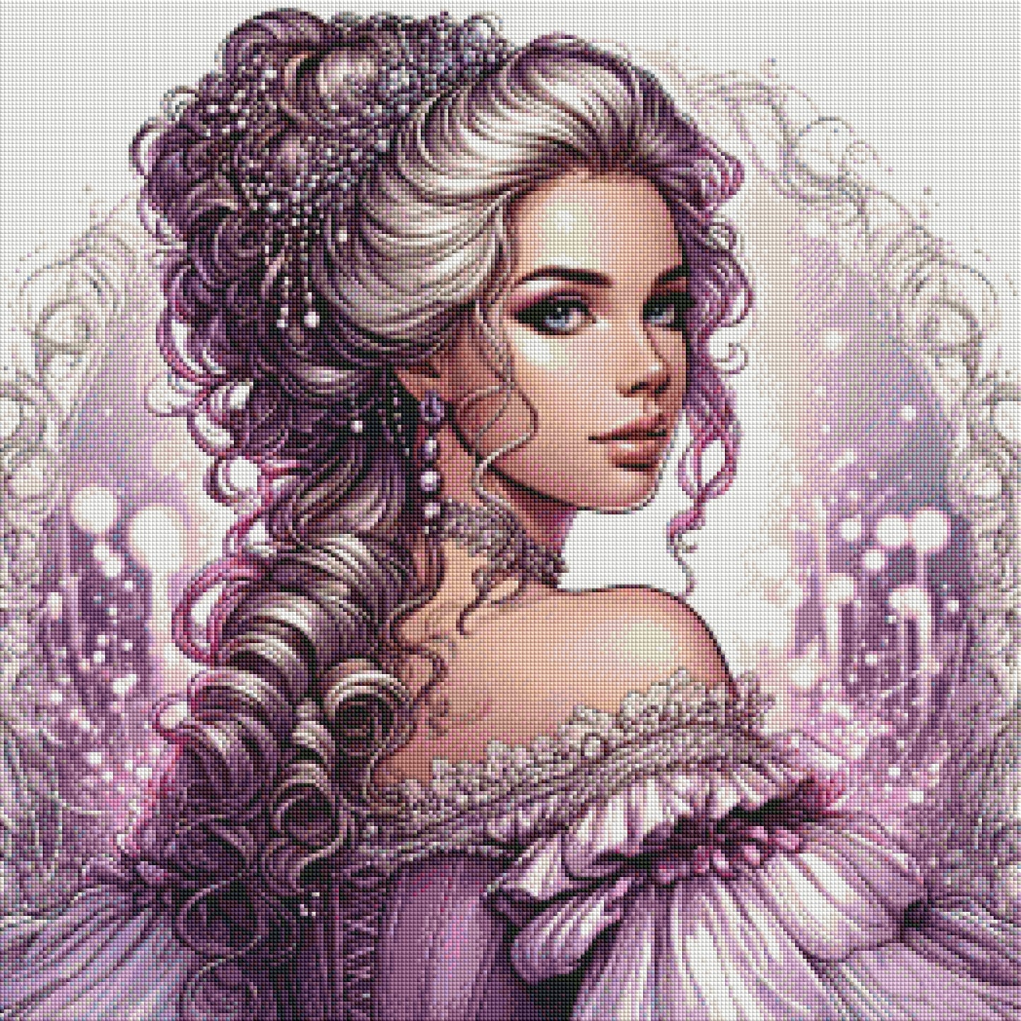 Lady of the Lilac Light by M.E. Divine Arts