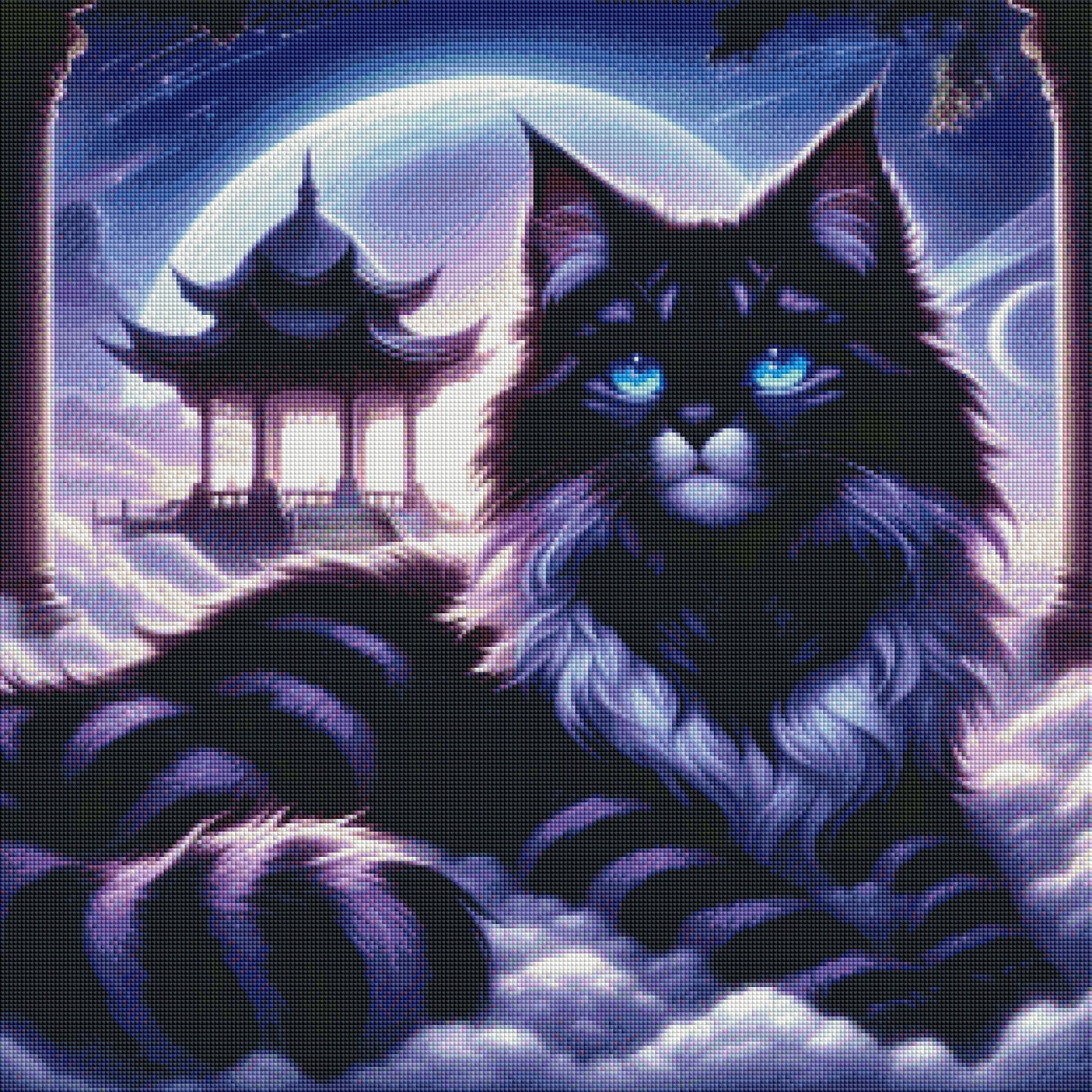Mystical Whiskers Of The Moon by Taza Creations