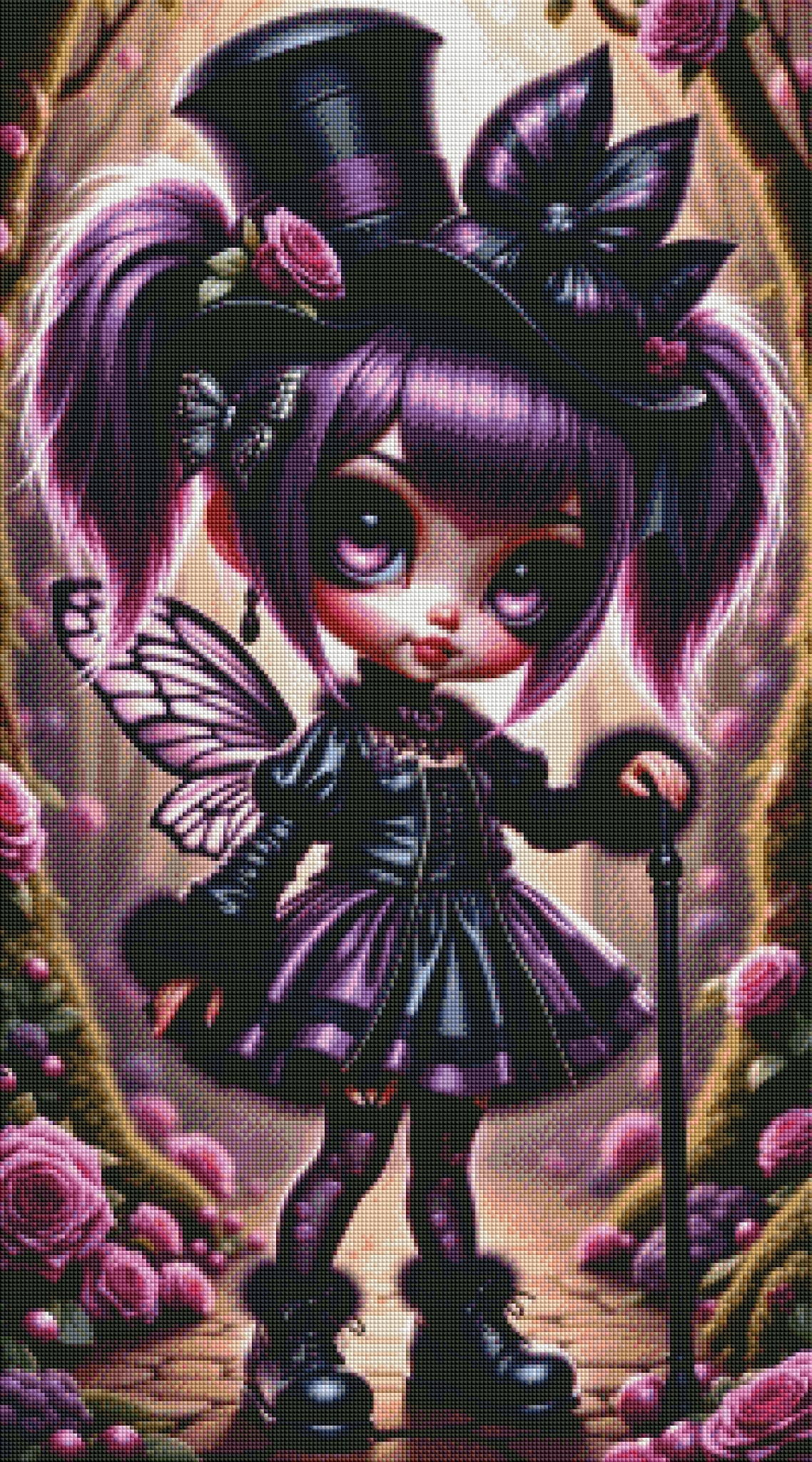 Gothic Garden Doll by Taza Creations