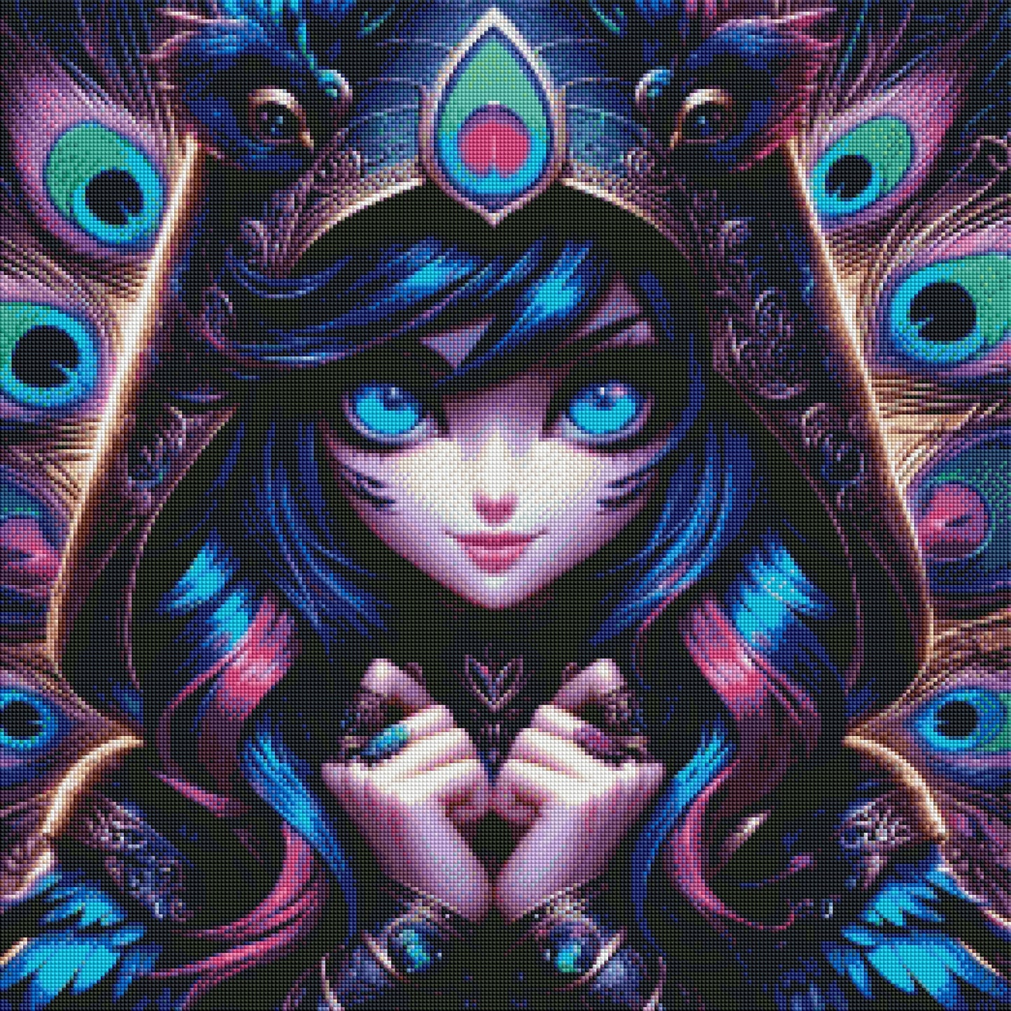 Empress Of The Peacock Realm by Taza Creations