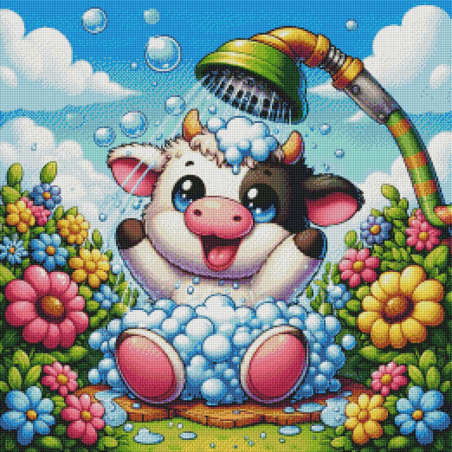 Moo & Bubbles by M.E. Divine Arts