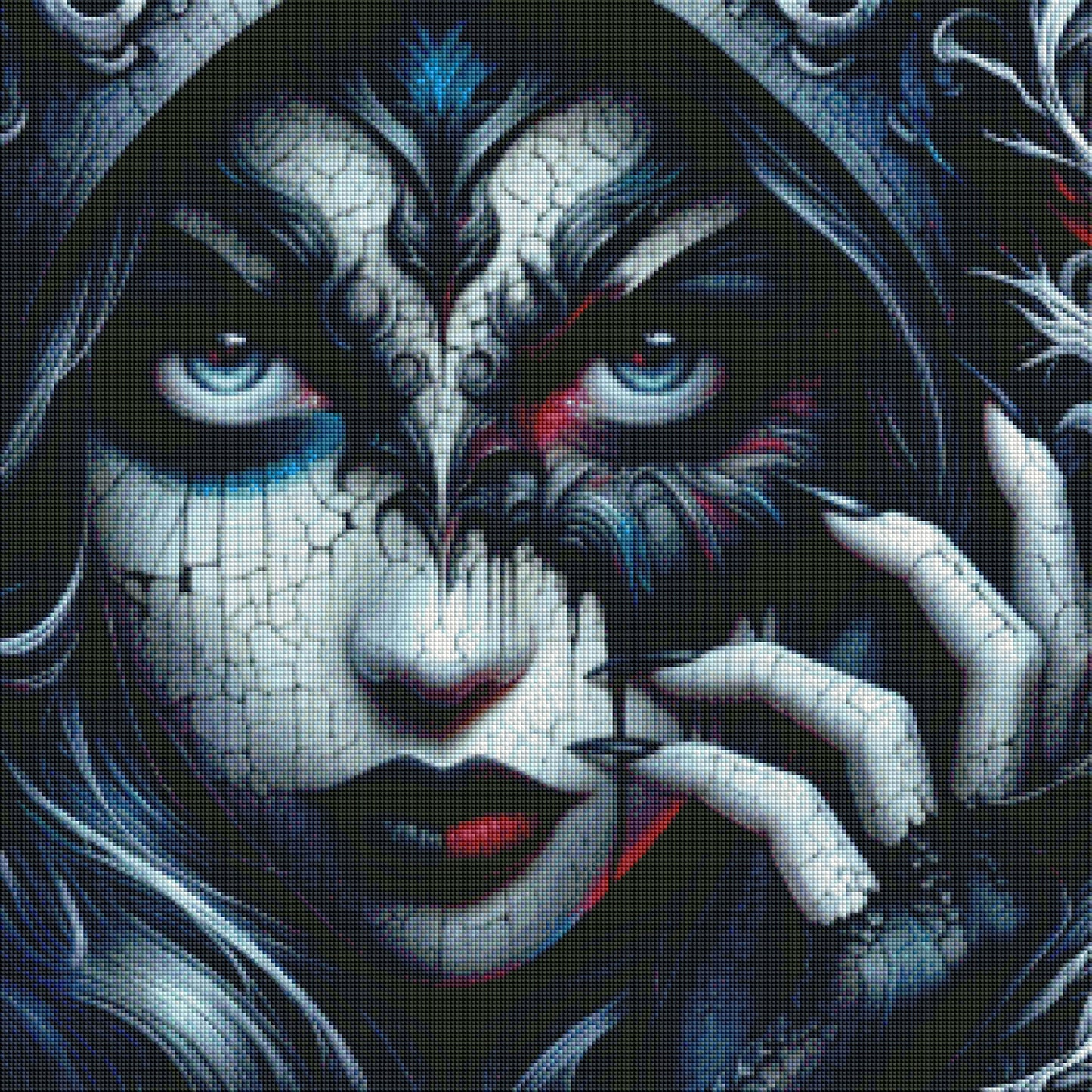 The Fractured Mask by Taza Creations