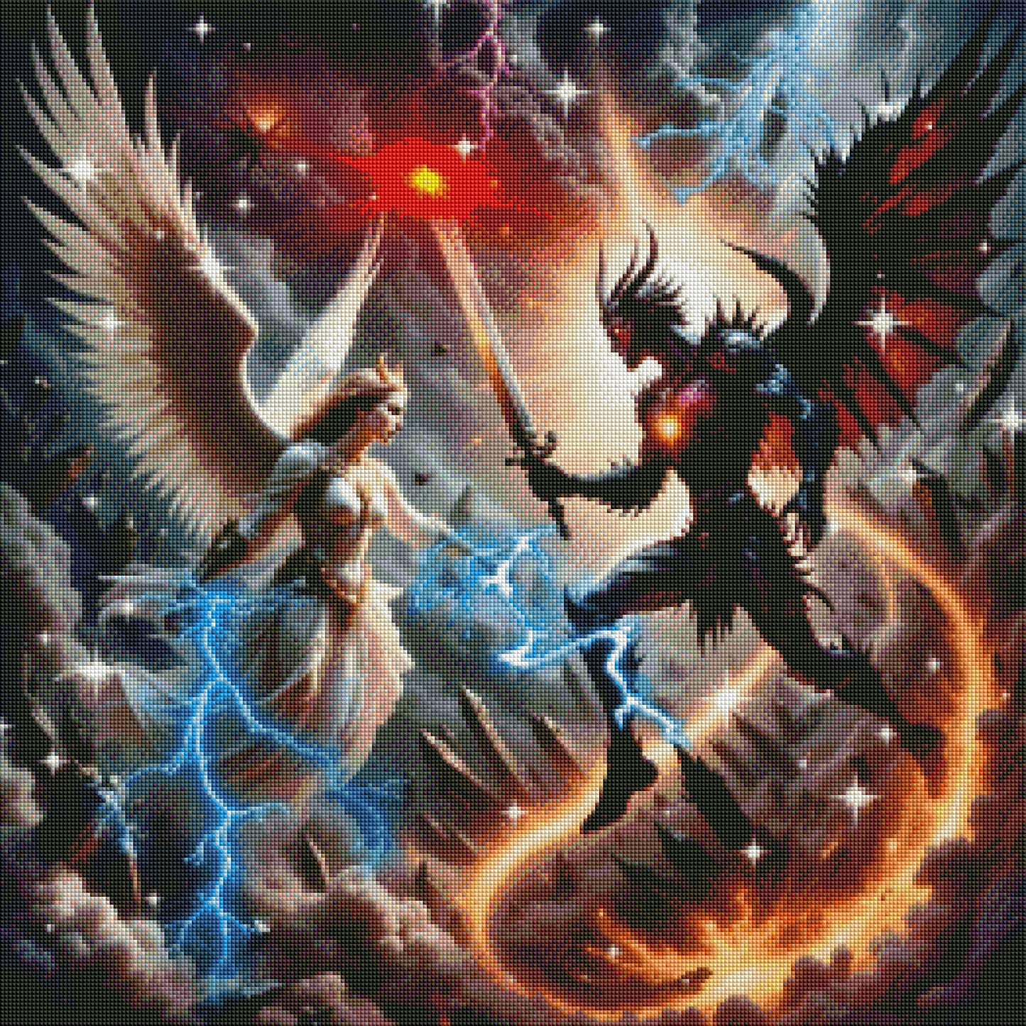 Clash Of The Eternal Realms by Taza Creations
