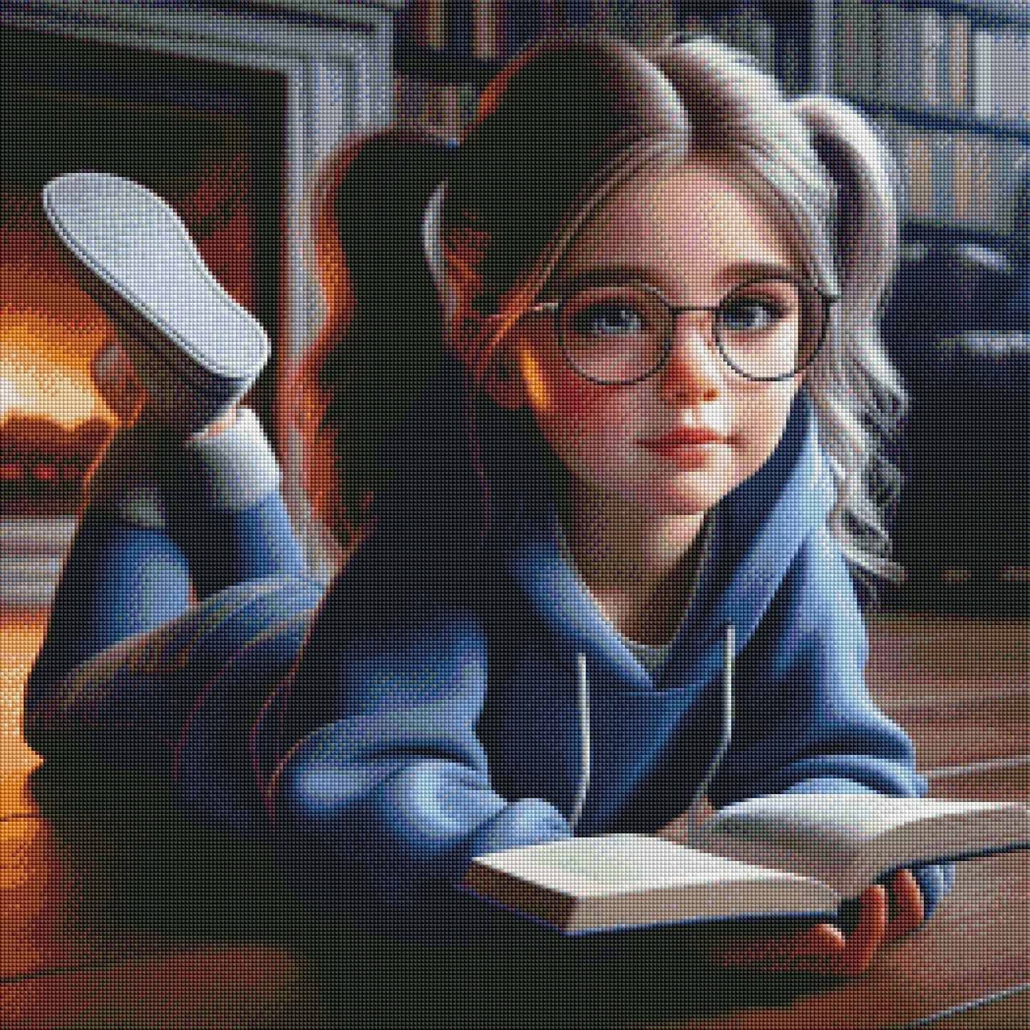 The Little Librarian by M.E. Divine Arts