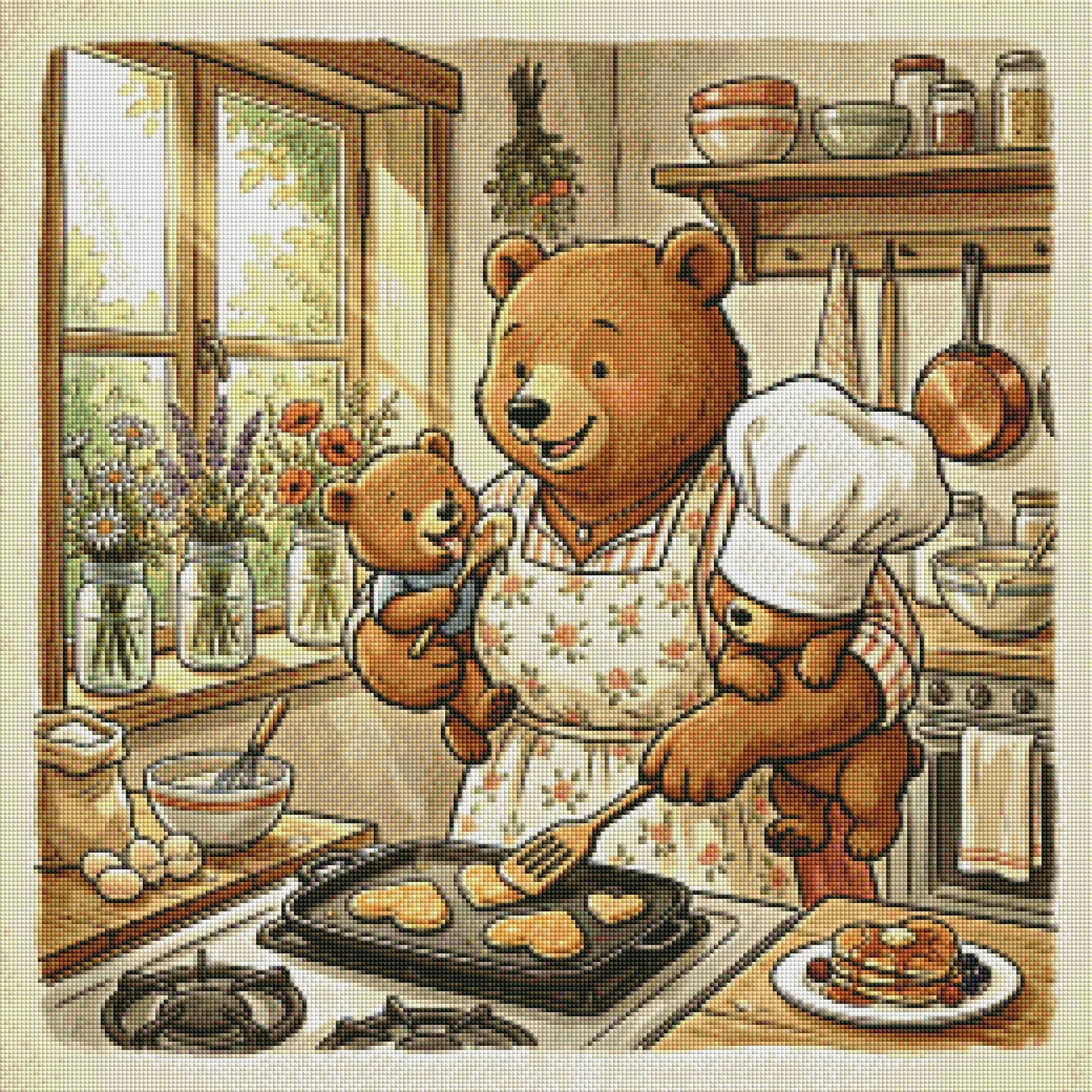 Mama Bear’s Morning Ritual by Stellar Designz