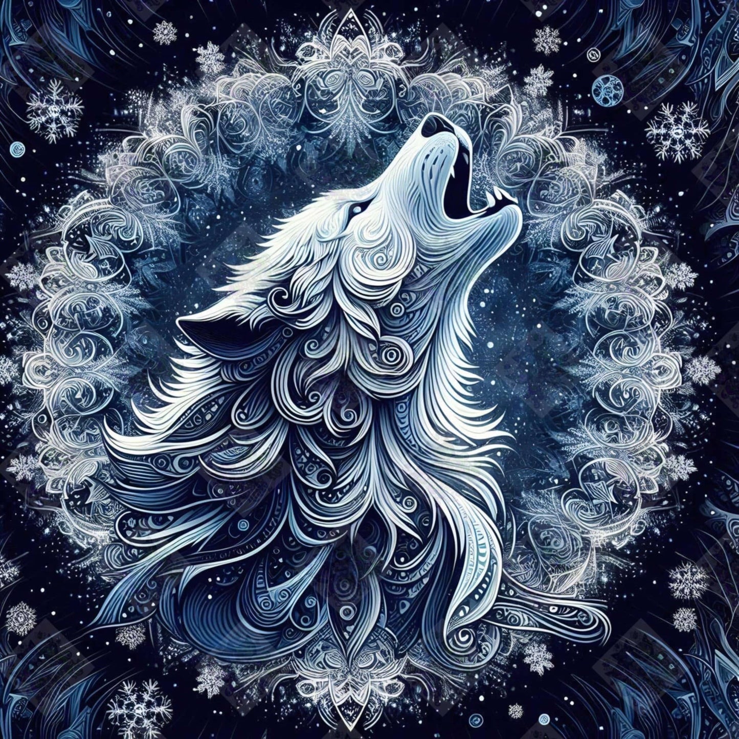 Arctic Wolf by M.E. Divine Arts