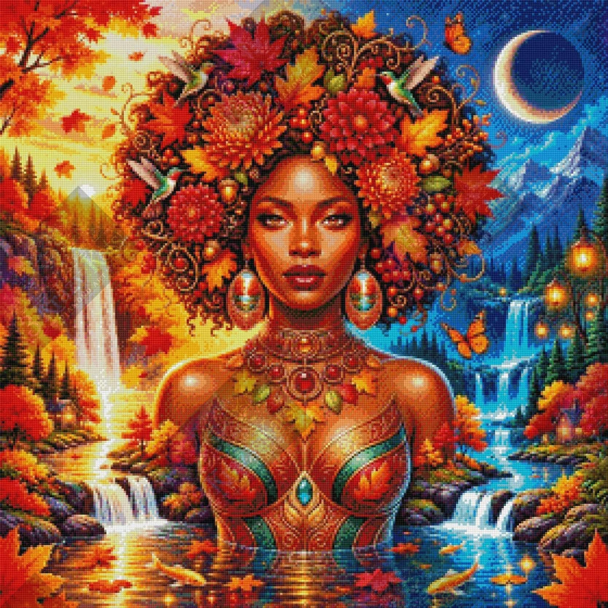 Autumn's Eternal Goddess by Stellar Designz (Starting At 90 Colors)