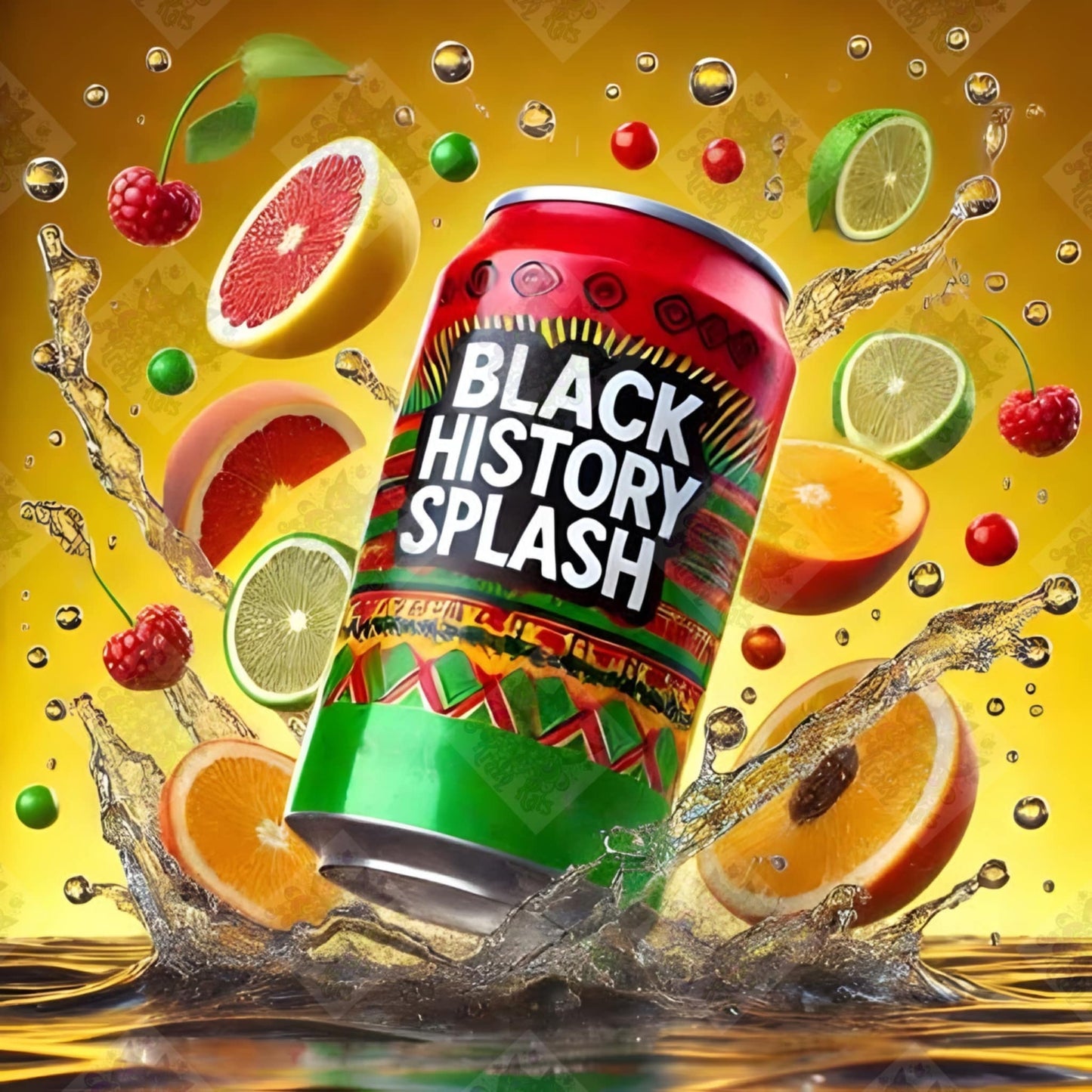 Black History Splash by Stellar Designz