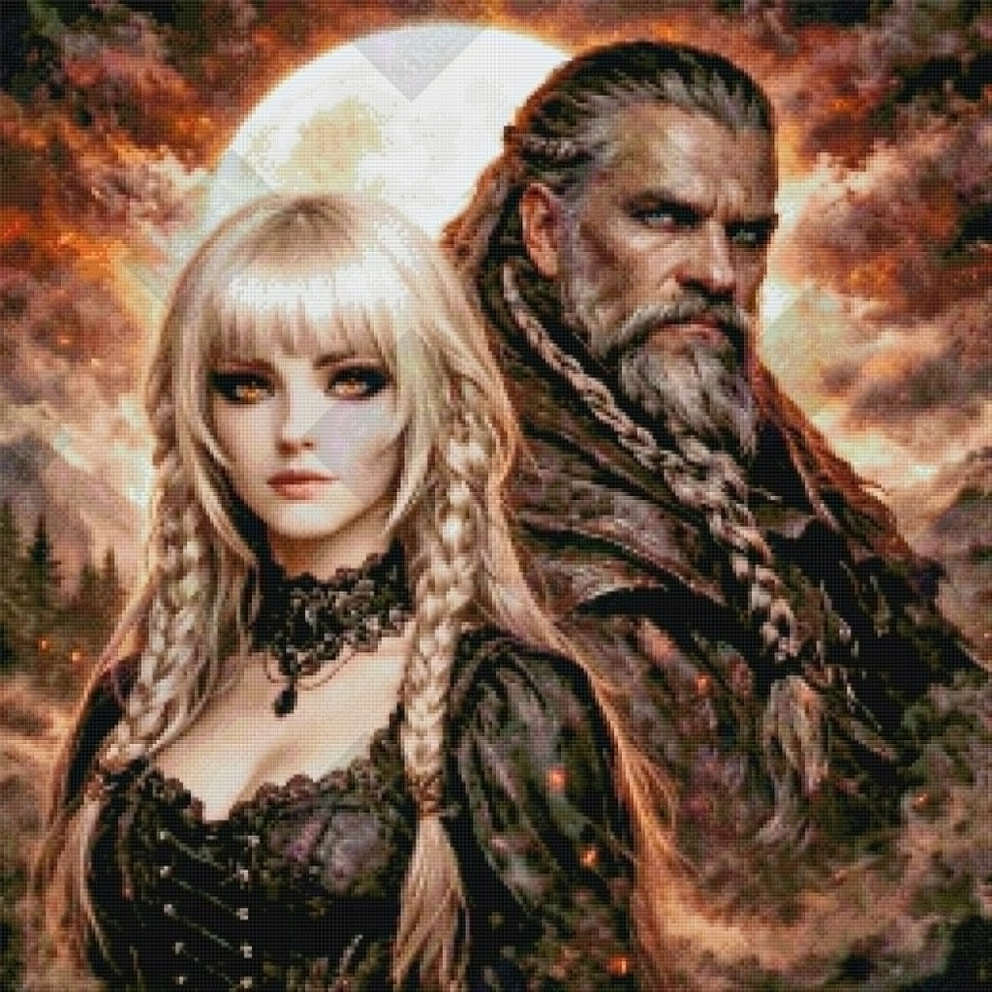 Blood Moon Bond by Theresa Raymer (Starting At 85 Colors)