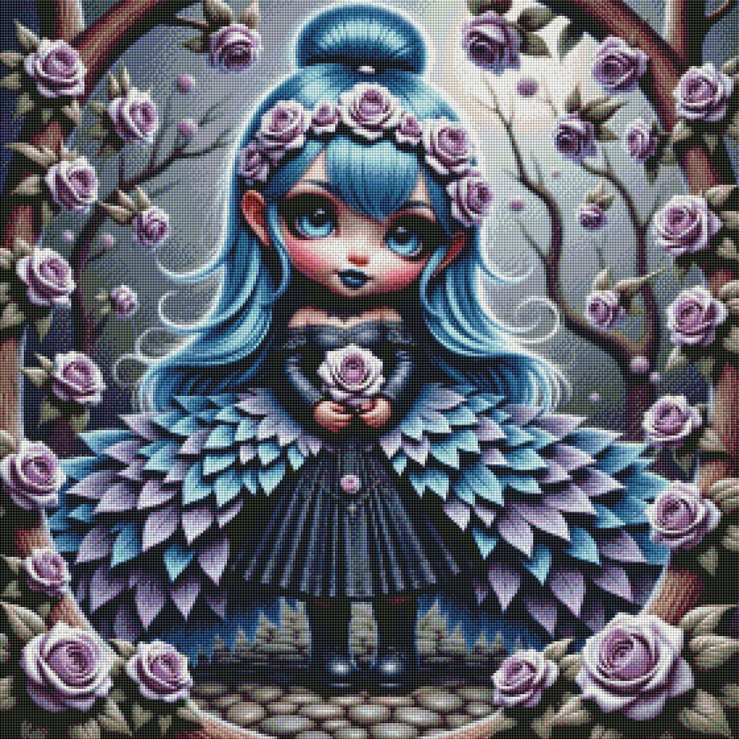 Frozen Garden Princess by Taza Creations